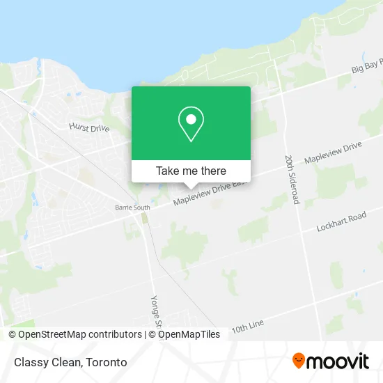 Classy Clean map
