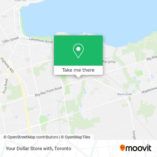 Your Dollar Store with map