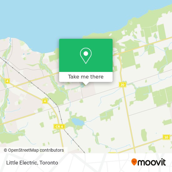 Little Electric map