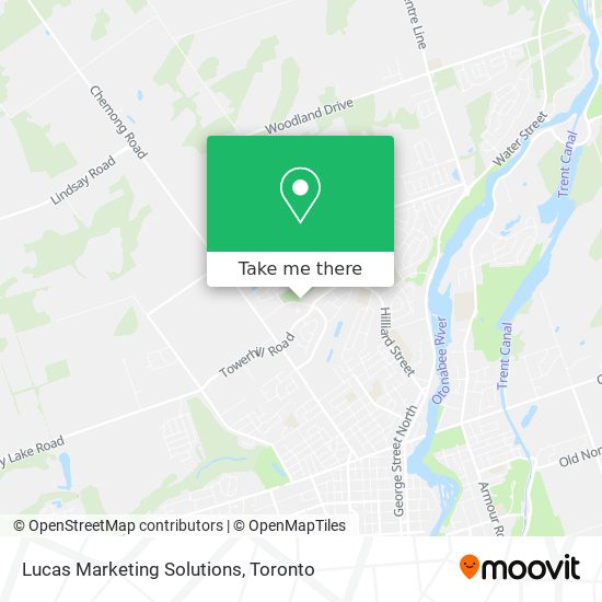 Lucas Marketing Solutions map