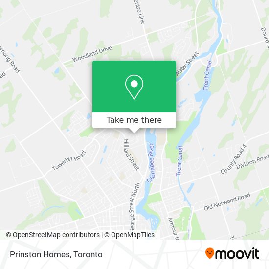 Prinston Homes map