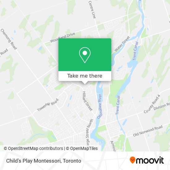 Child's Play Montessori map