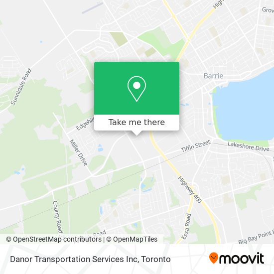 Danor Transportation Services Inc map