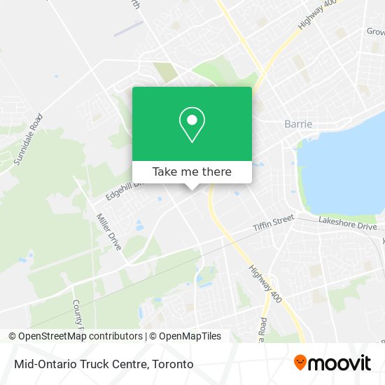 Mid-Ontario Truck Centre map