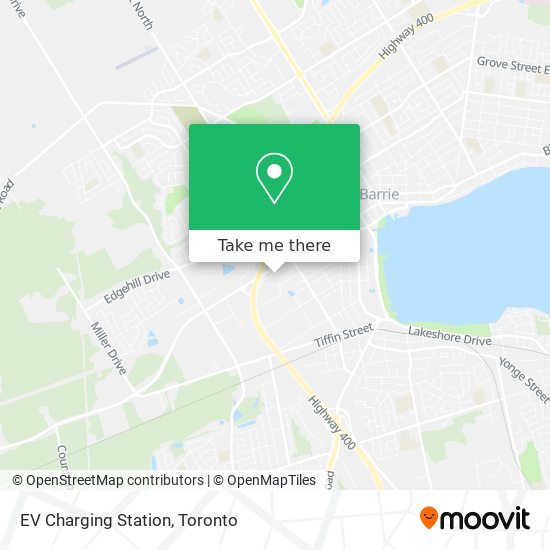 EV Charging Station map