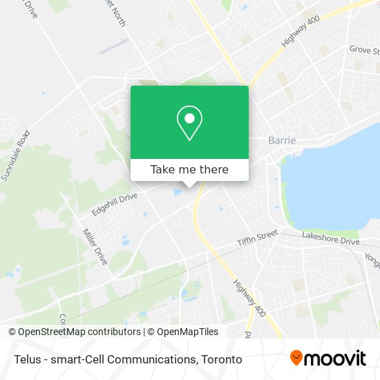 Telus - smart-Cell Communications map