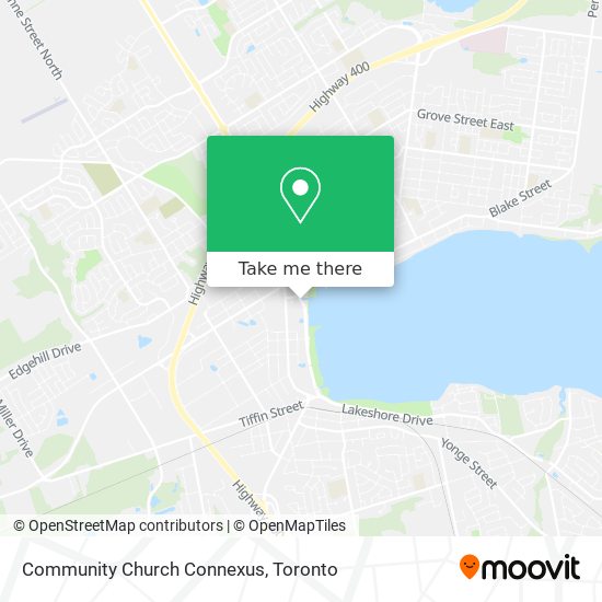 Community Church Connexus map