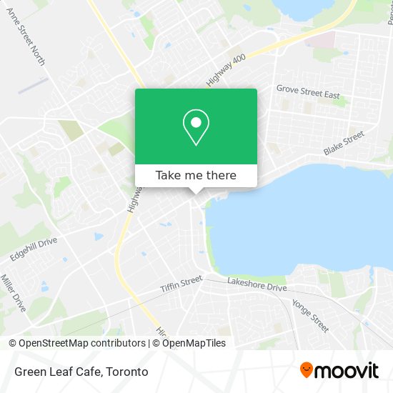 Green Leaf Cafe map