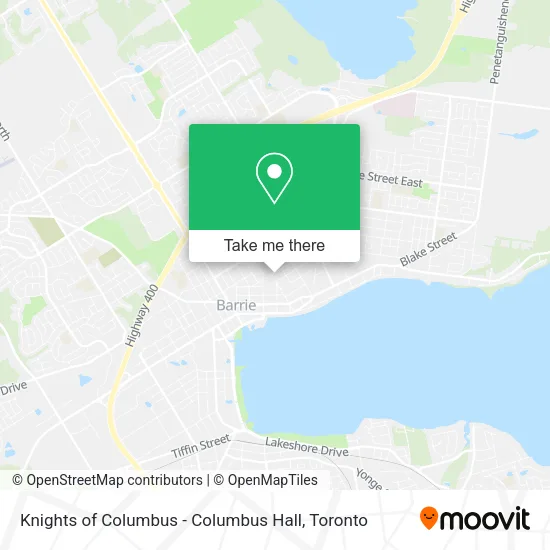 Knights of Columbus - Columbus Hall map