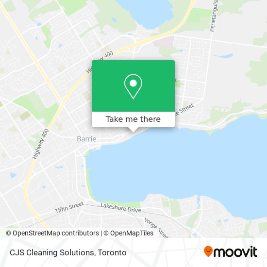 CJS Cleaning Solutions map