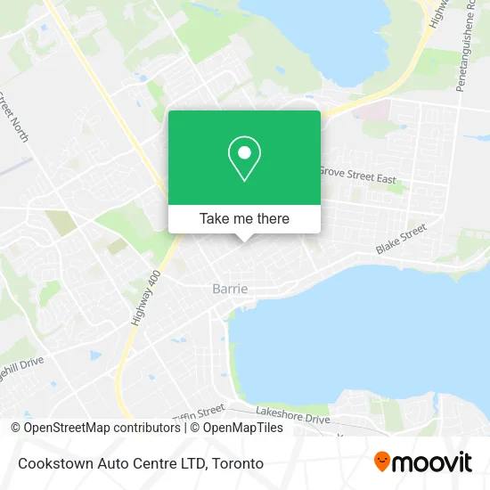 Cookstown Auto Centre LTD map