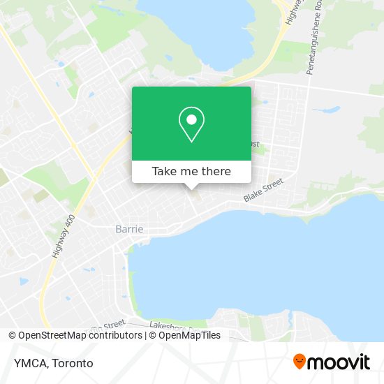 YMCA map