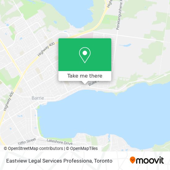 Eastview Legal Services Professiona map