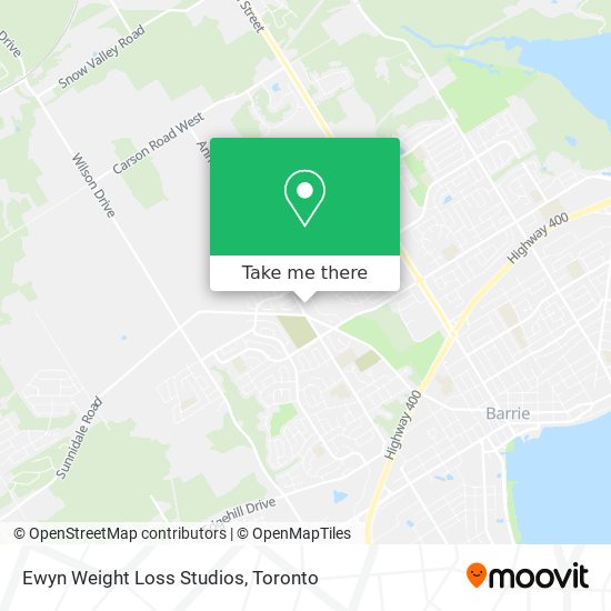 Ewyn Weight Loss Studios map