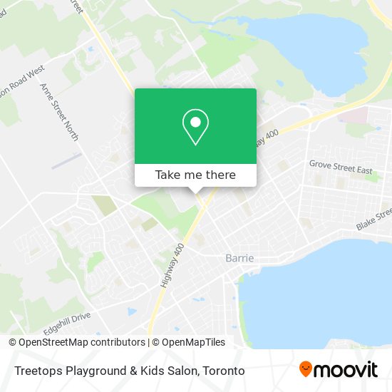 Treetops Playground & Kids Salon map