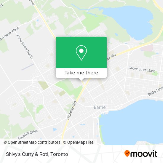 Shivy's Curry & Roti map
