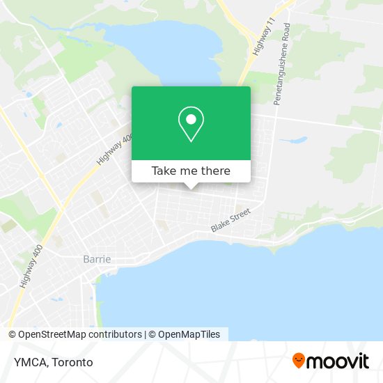 YMCA map