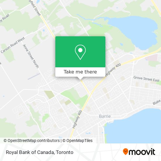 Royal Bank of Canada map