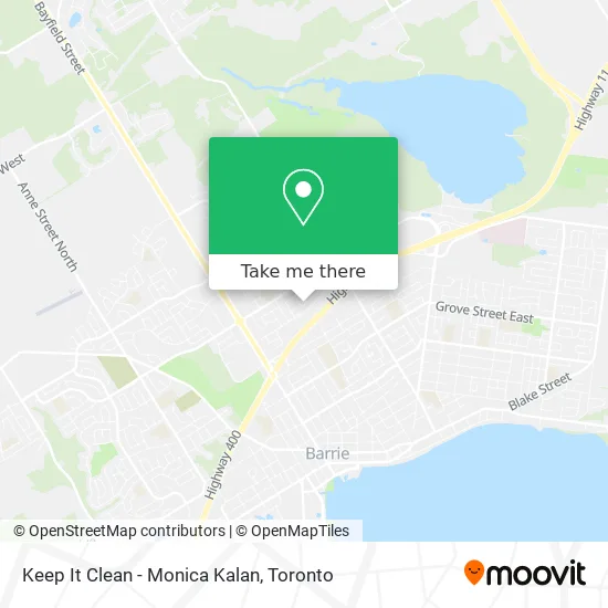 Keep It Clean - Monica Kalan map
