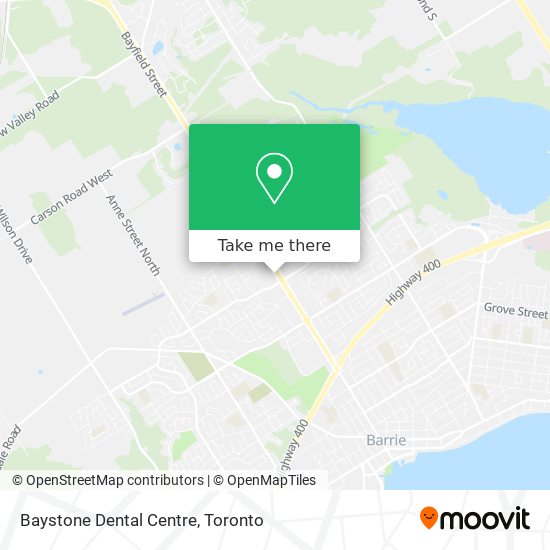 Baystone Dental Centre map