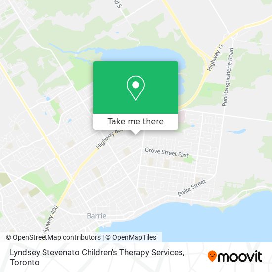 Lyndsey Stevenato Children's Therapy Services map