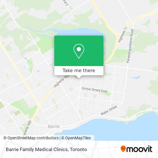 Barrie Family Medical Clinics map