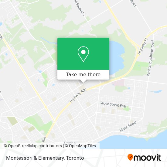 Montessori & Elementary map