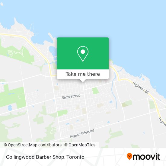 Collingwood Barber Shop plan