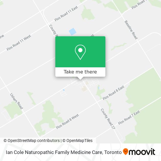 Ian Cole Naturopathic Family Medicine Care map