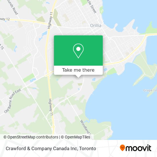 Crawford & Company Canada Inc map
