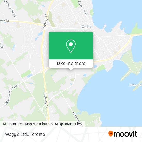 Wagg's Ltd. map