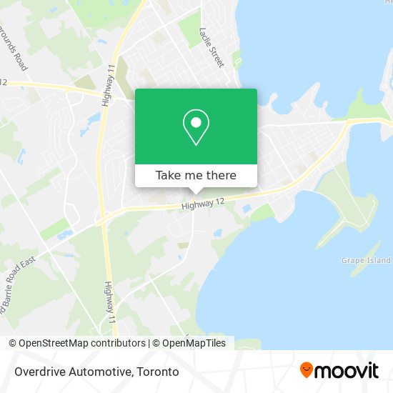 Overdrive Automotive map