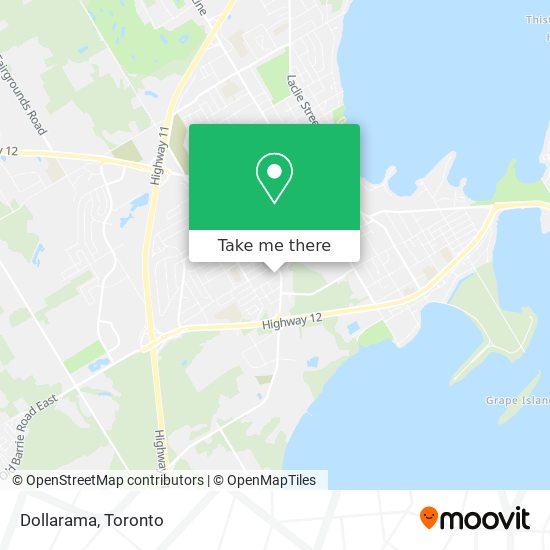 Dollarama map