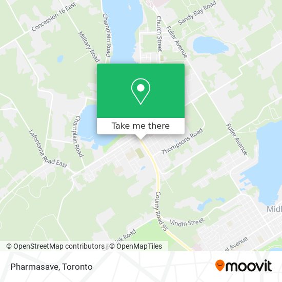 Pharmasave map