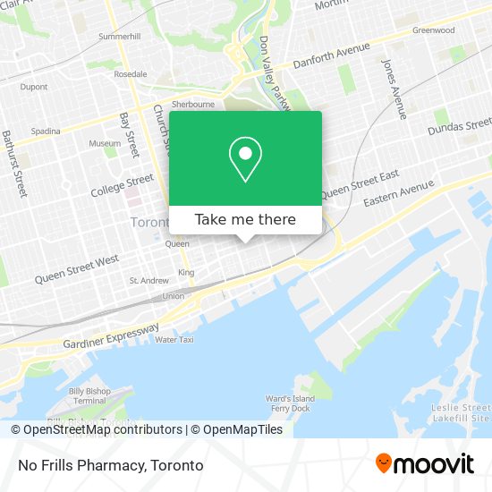 No Frills Pharmacy map