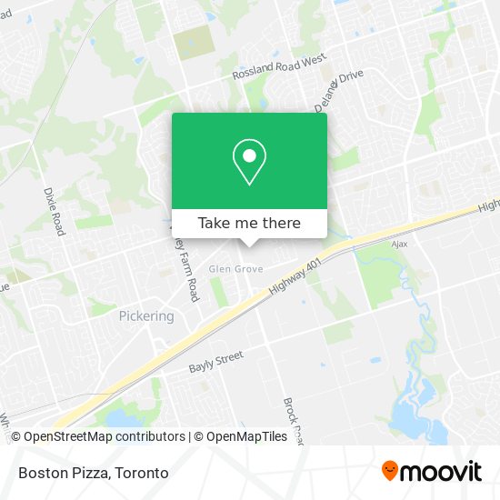 Boston Pizza plan