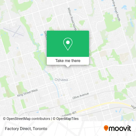 Factory Direct map