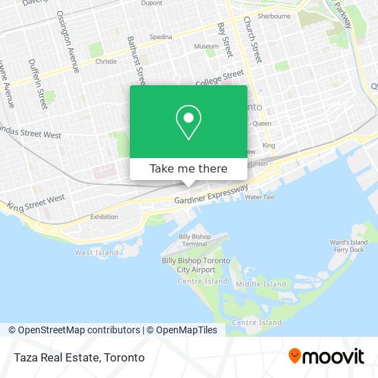 Taza Real Estate map
