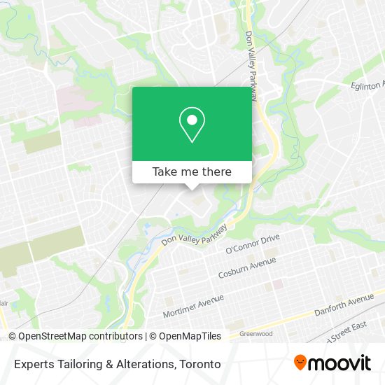 Experts Tailoring & Alterations map