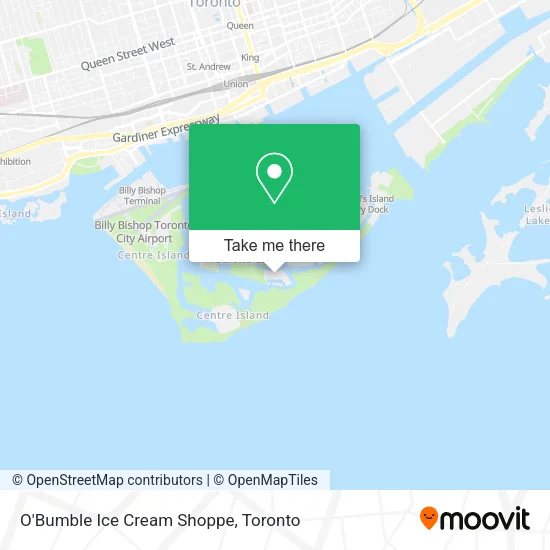 O'Bumble Ice Cream Shoppe map