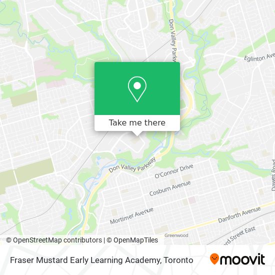 Fraser Mustard Early Learning Academy map