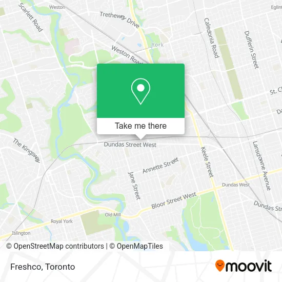 Freshco map