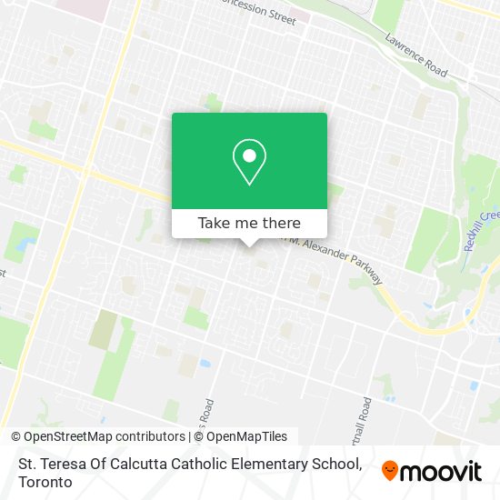 St. Teresa Of Calcutta Catholic Elementary School map