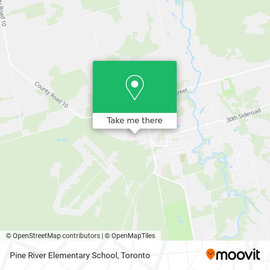 Pine River Elementary School map