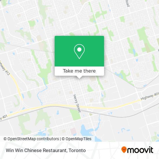 Win Win Chinese Restaurant map