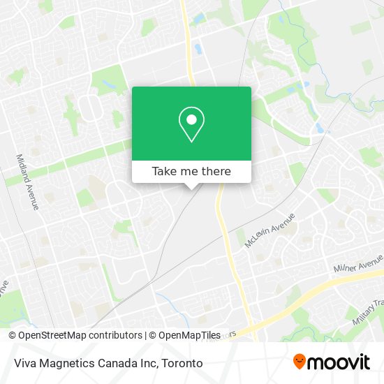 Viva Magnetics Canada Inc map
