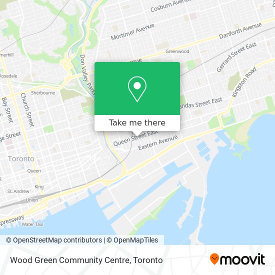 Wood Green Community Centre map