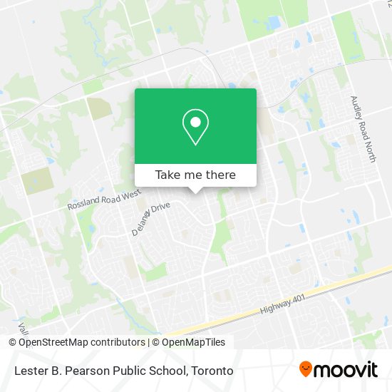 Lester B. Pearson Public School map