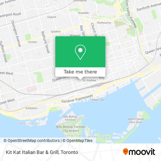 Kit Kat Italian Bar & Grill map