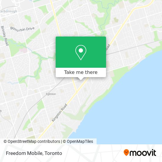 Freedom Mobile map